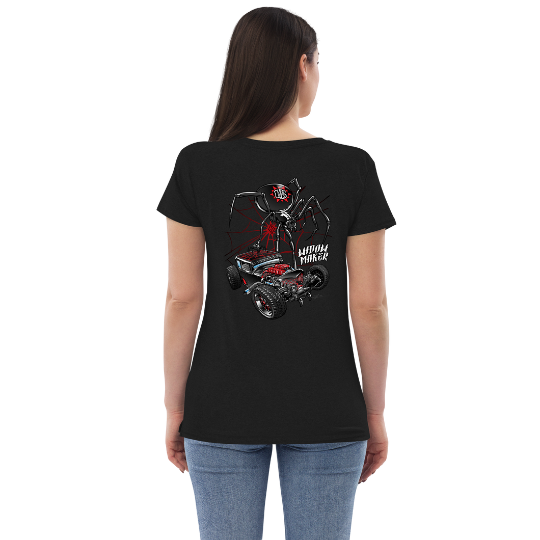Women’s V Neck shirt - The Widow Maker