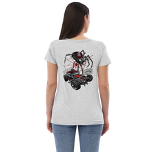 Load image into Gallery viewer, Women’s V Neck shirt - The Widow Maker
